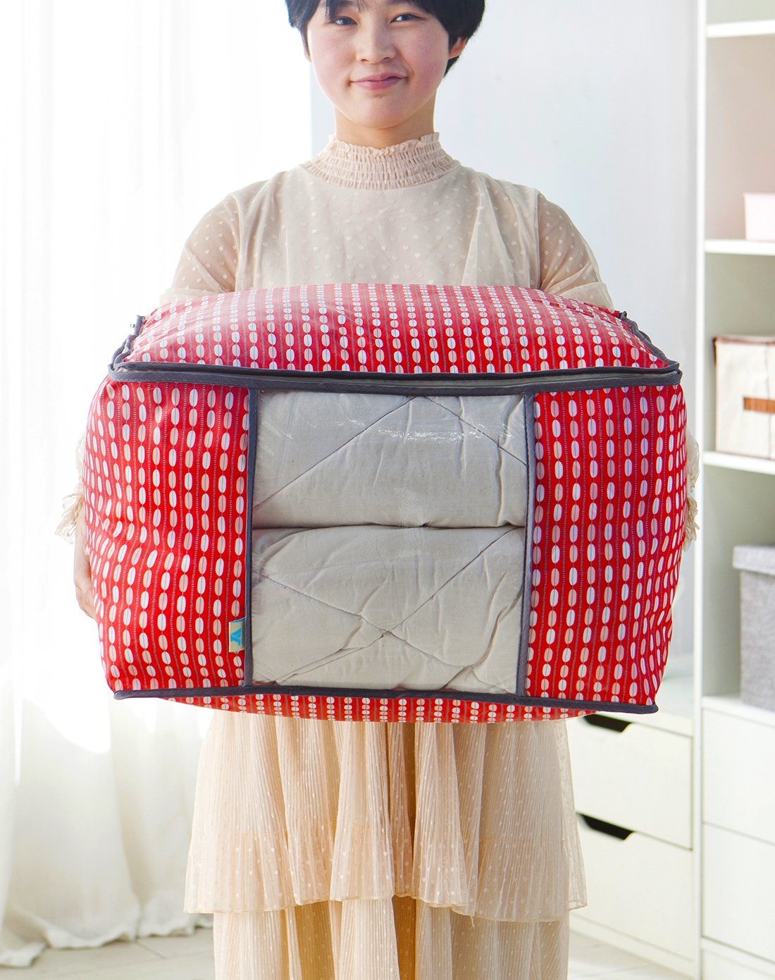 可水洗可视衣物被子收纳袋(中号)