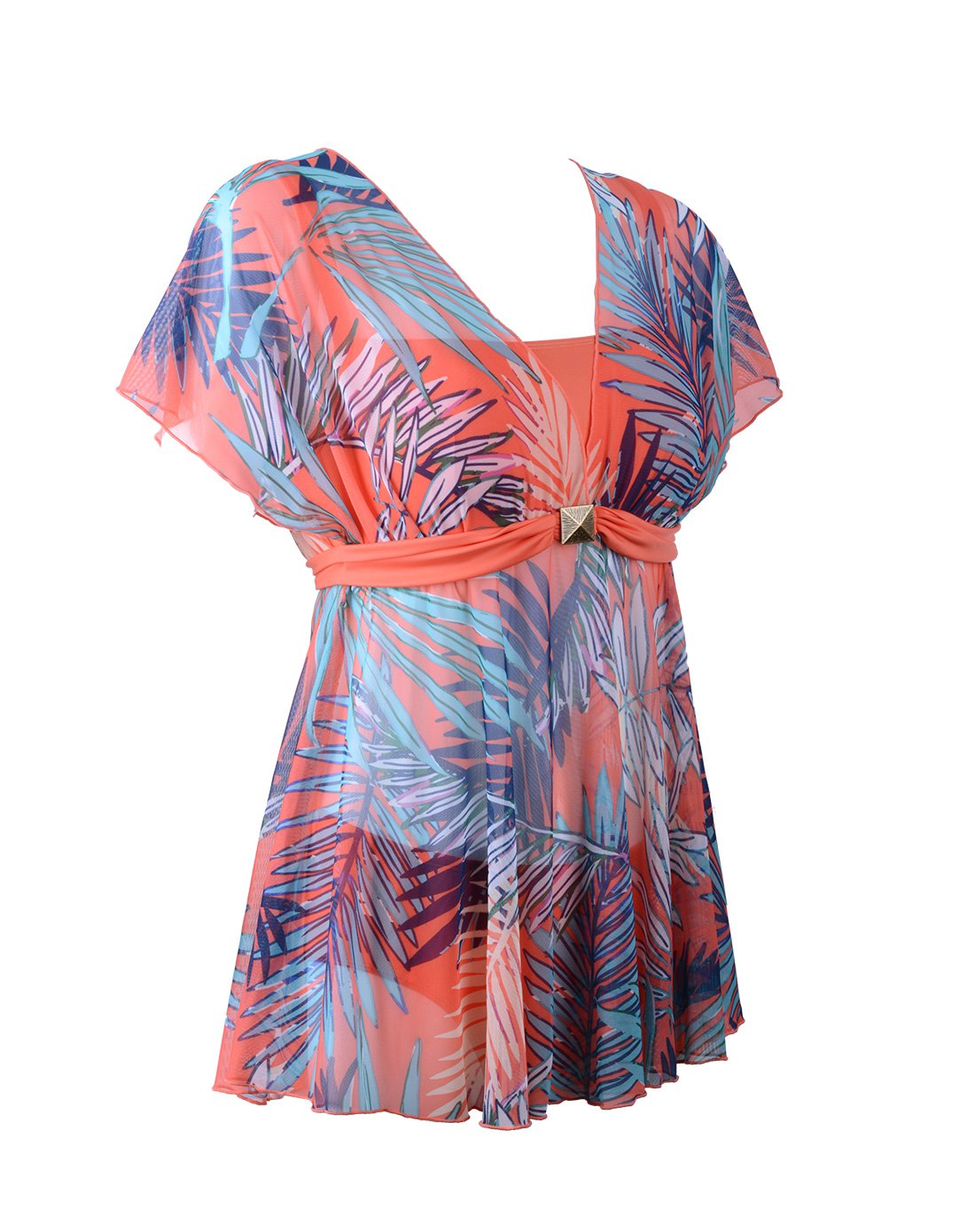 安莉芳夏日分体中厚夹碗杯显瘦泳衣花色