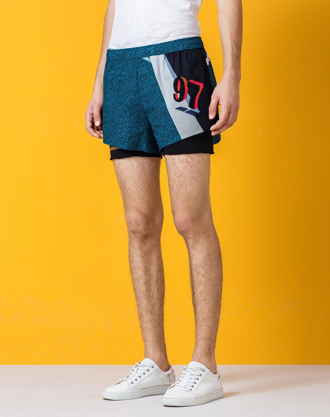 2017年新品时尚个性图案休闲短裤