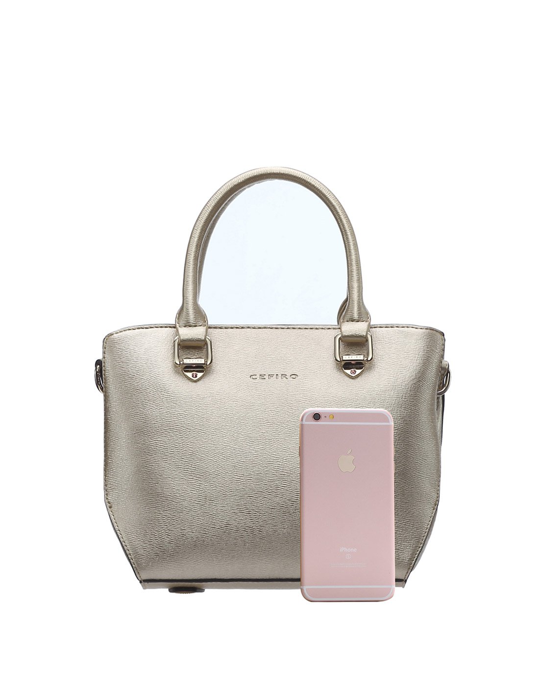 塞飞洛pu车缝线正梯形简约商务纯色女士大手提包