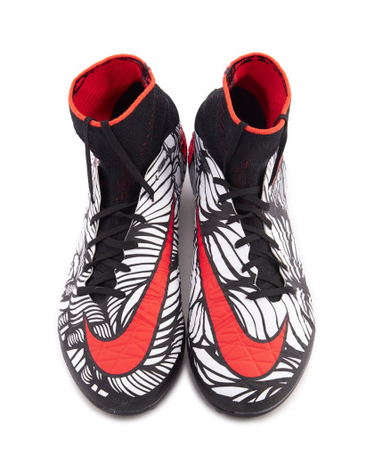 耐克nike phantom ii 内马尔 男款黑/白/红足球鞋 足球系列