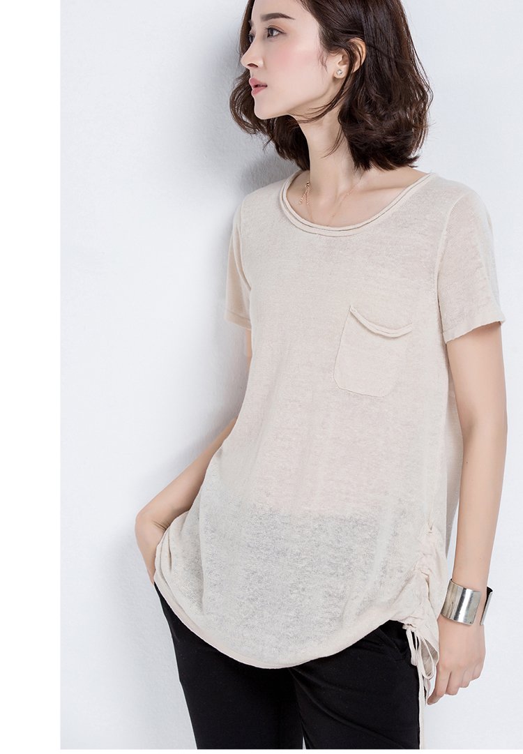 轻薄开衫空调衫针织衫短款短袖