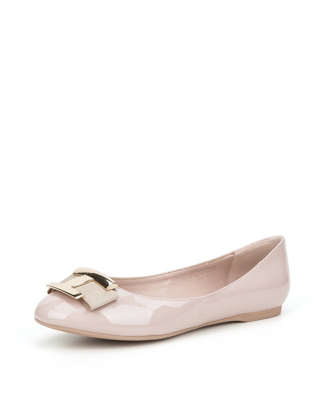 古典风度gudianfendu单鞋漆皮金属饰甜美女鞋子粉色61996-163001-08