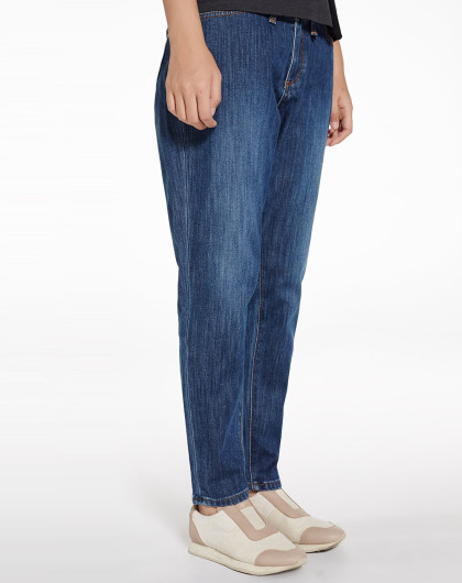 江南布衣jnby特卖旗舰店(旧)休闲宽松版直筒牛仔裤5f033362428_唯品会