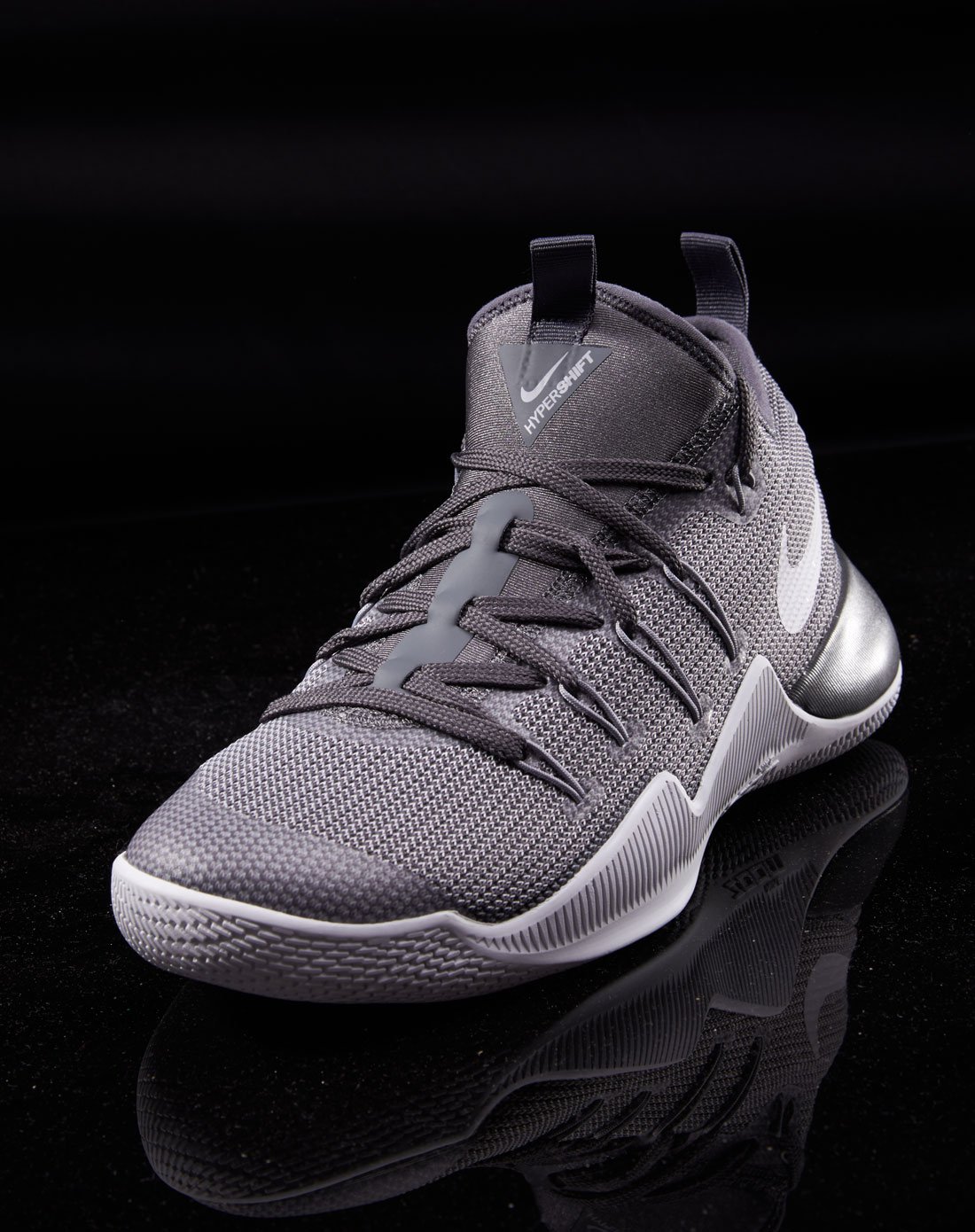 耐克nike hypershift 男款黑灰色篮球鞋 篮球系列