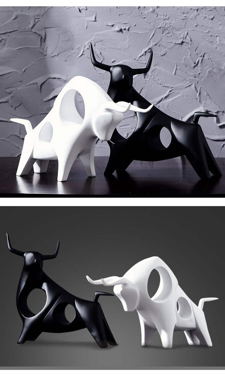 北欧家居装饰客厅简约陶瓷创意艺术品摆件