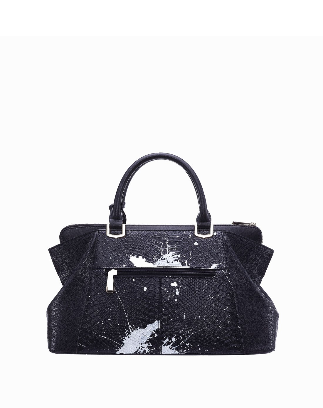 塞飞洛cefiro男女包塞飞洛牛皮印花水饺形优雅商务纯色女士大手提包