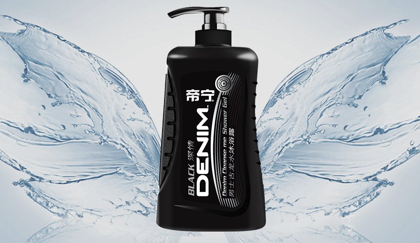 帝宁denim男士古龙水沐浴露 深情650ml 男士沐浴露 滋润保湿