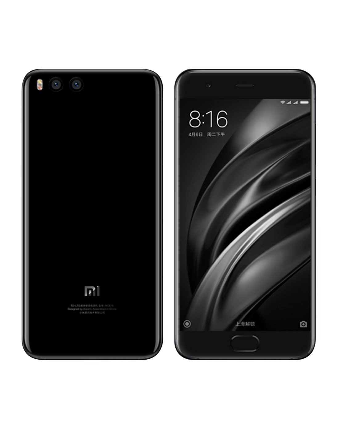 小米手机特卖旗舰店小米6 6G+64G亮黑移动联