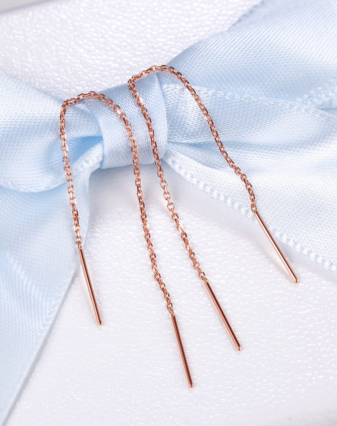 真爱物语 流星18k金耳线