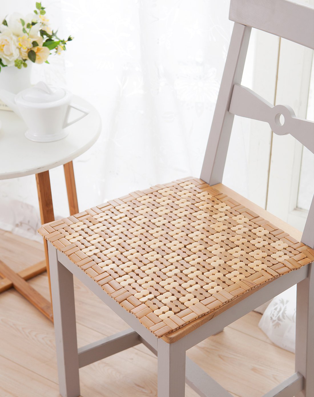 精工工艺竹块坐垫(40*40cm)