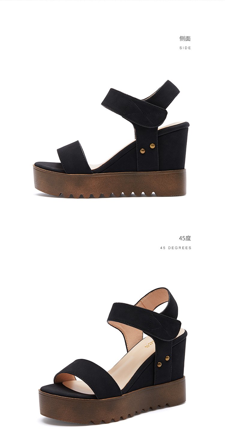 蔻一cnoles女鞋包厚底坡跟女鞋后空凉鞋k602703nj002j_唯品会