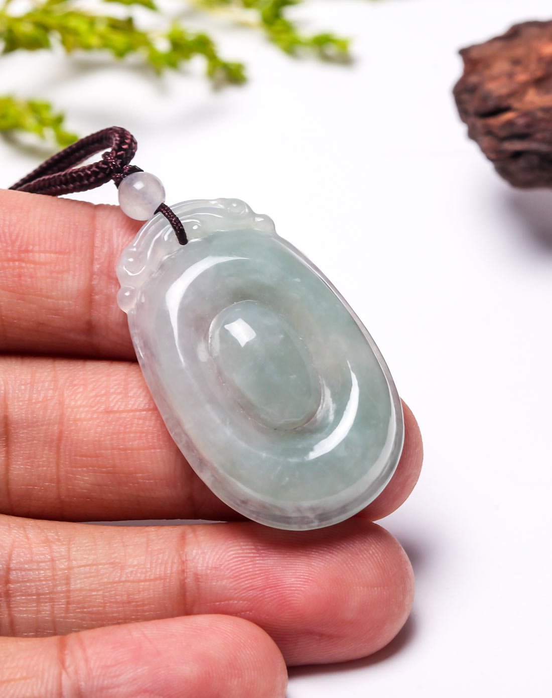 穗南 翡翠 福贝如意吊坠多款可选(含绳)