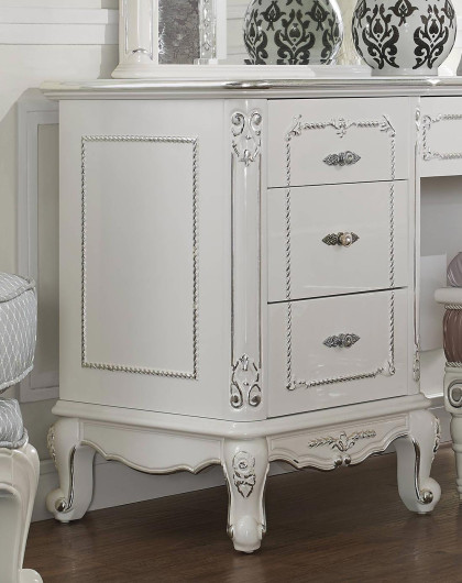 慕艺柏美式家具专场直发货美式乡村 银箔妆台 特价清仓qcb0502_唯品会