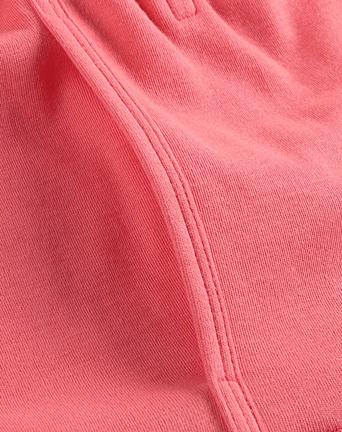 男童舒肤软棉半高领长袖内衣套活力橙