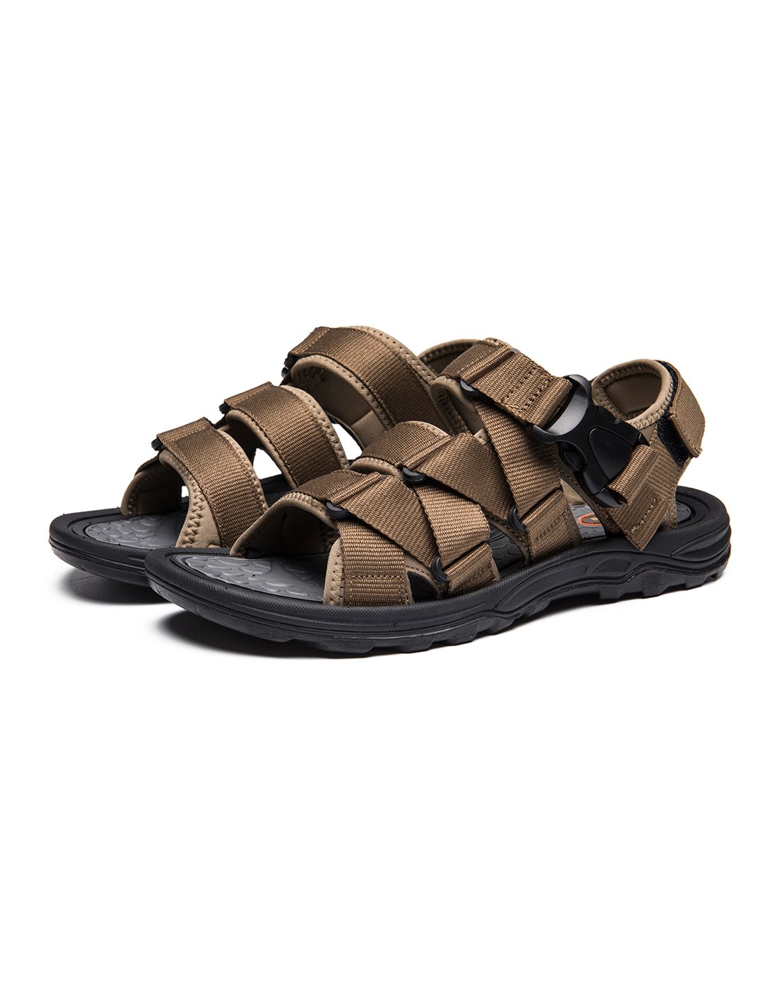 清凉沙滩鞋 男款舒适休闲凉鞋卡其色