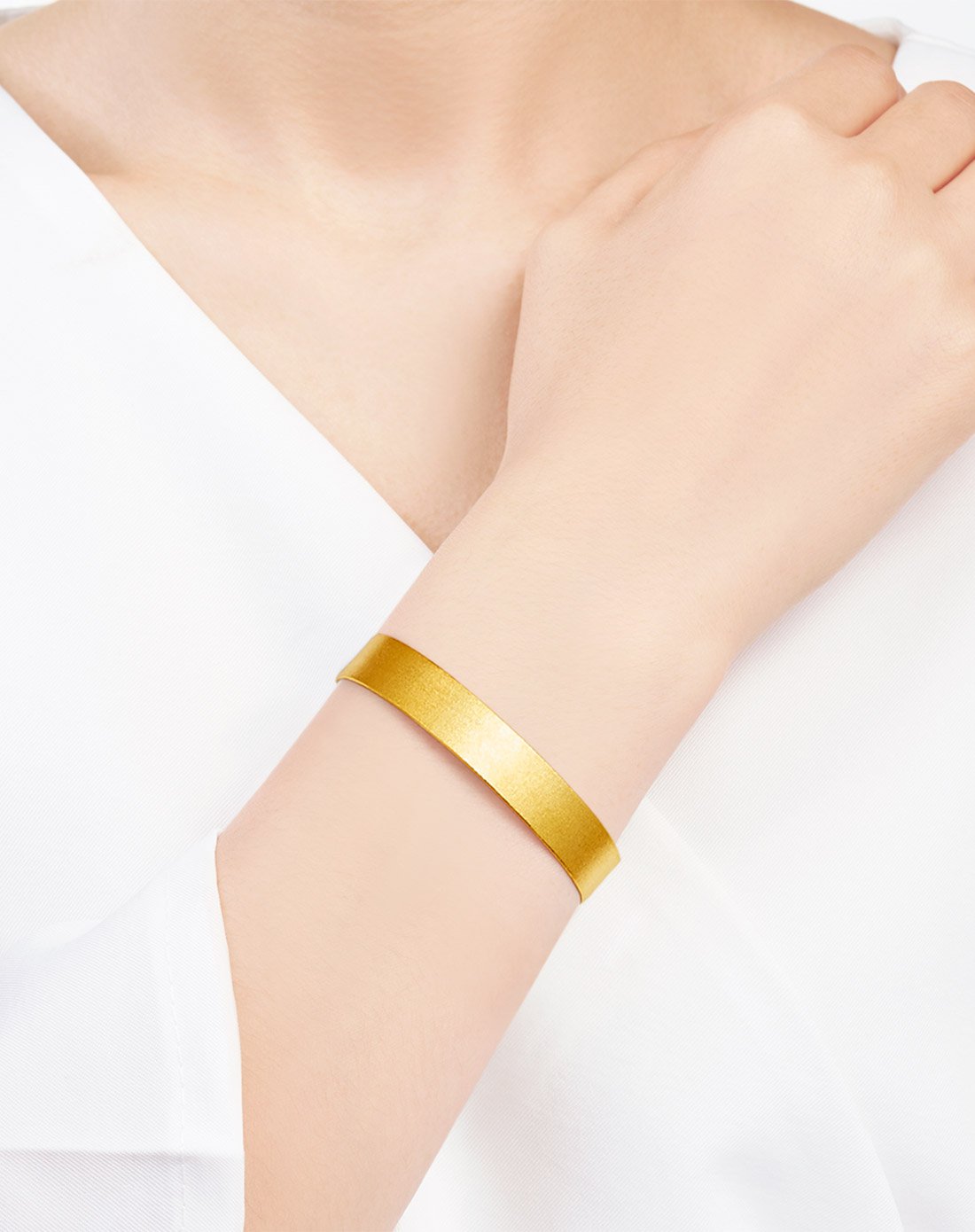 曼卡龙足金手镯c镯手环(计价)