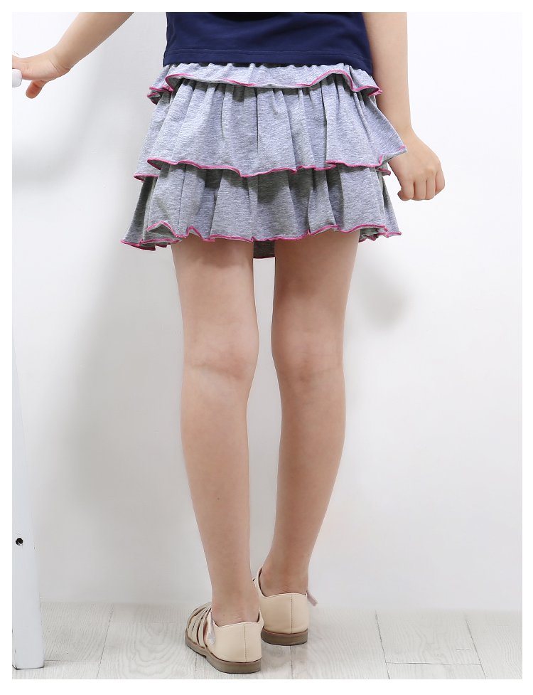 唯思凡童装女童夏装裙子夏季半身裙中大童百搭短裙潮宝宝120-165码