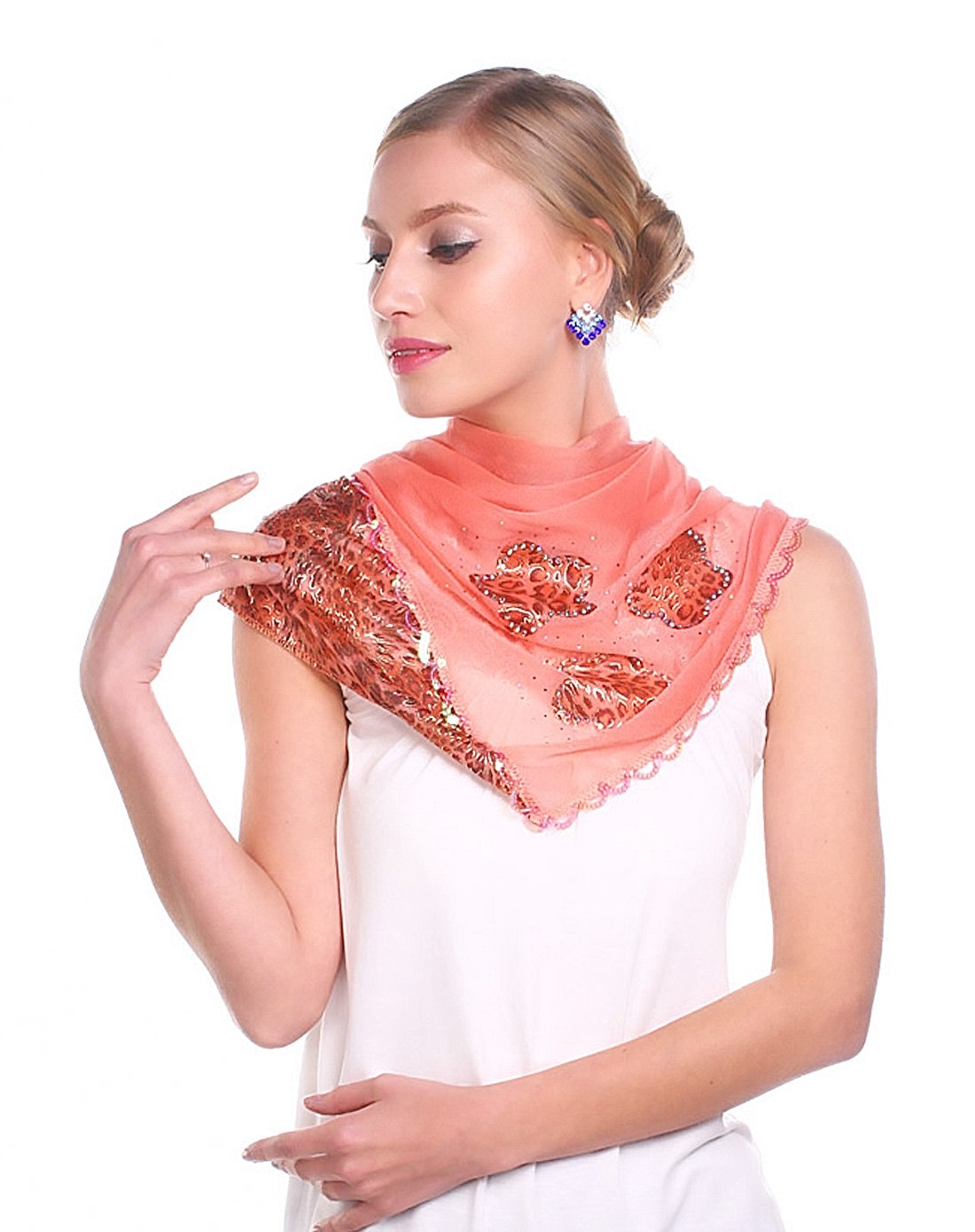 女士时尚三角巾