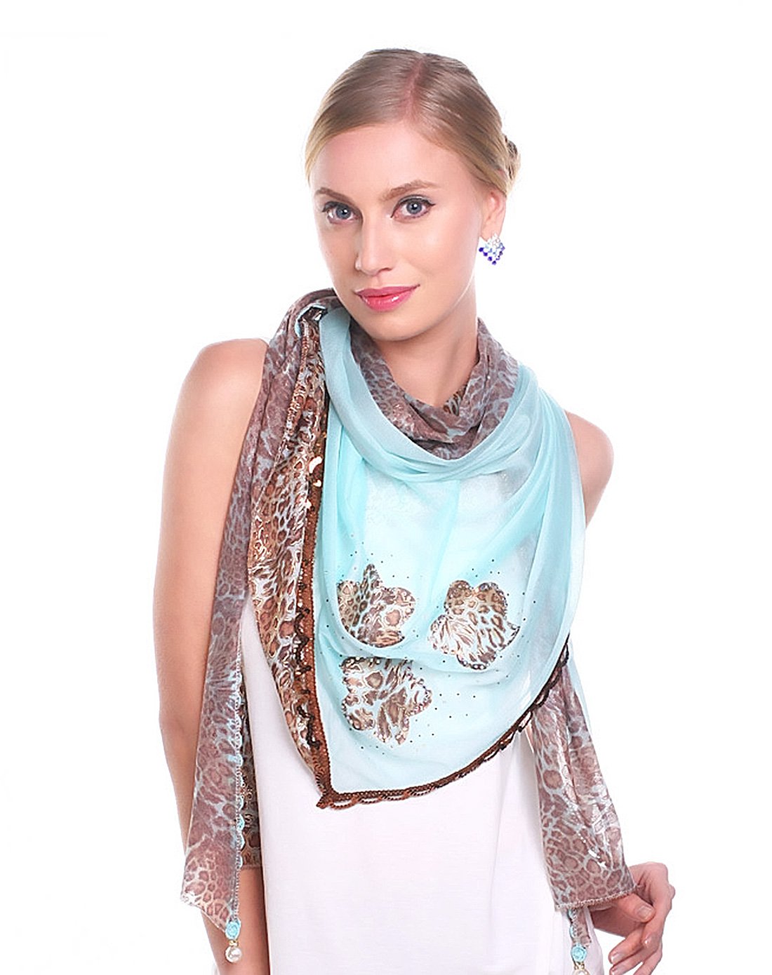 女士时尚三角巾