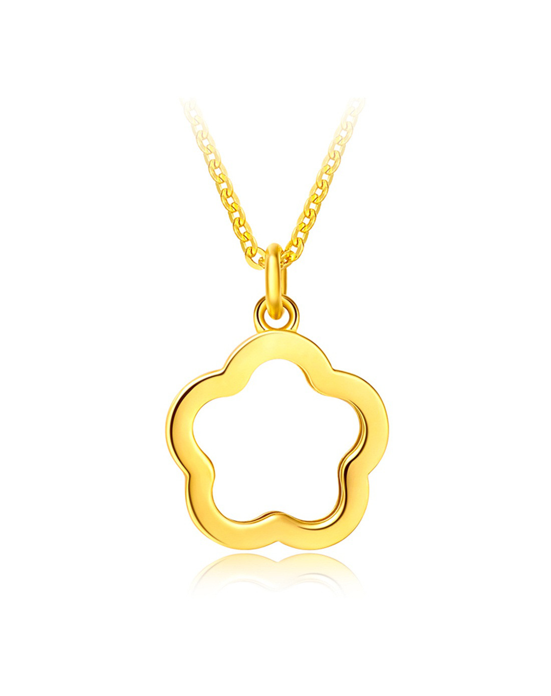 周大福 17916系列22k金项链/吊坠(定价)