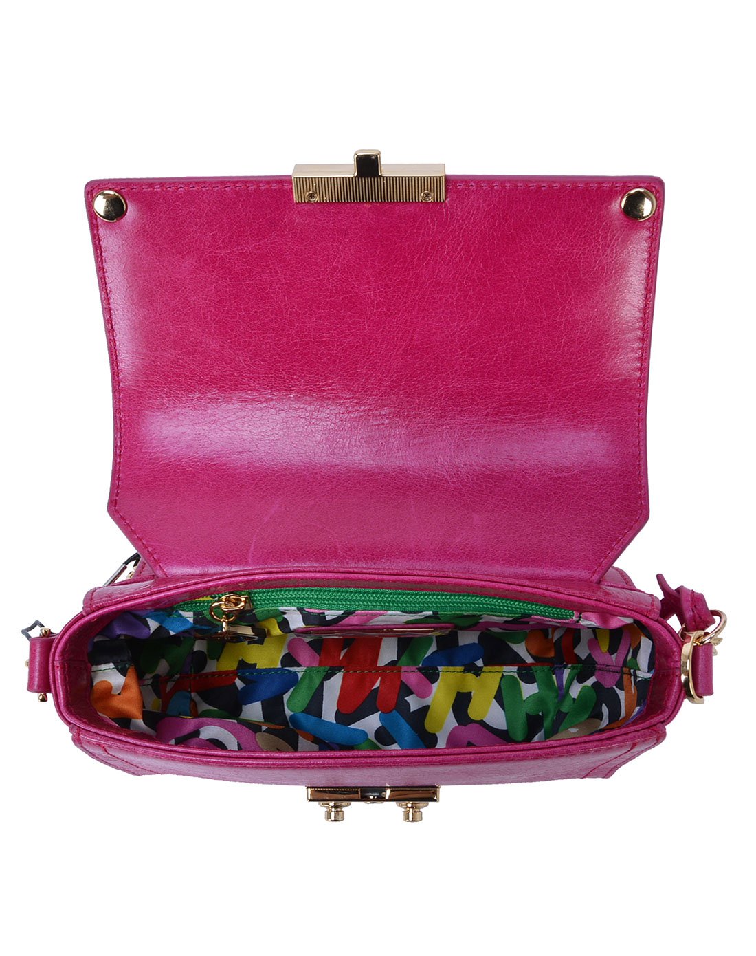 kh design时尚明治女包真皮绣线小包链条包新款