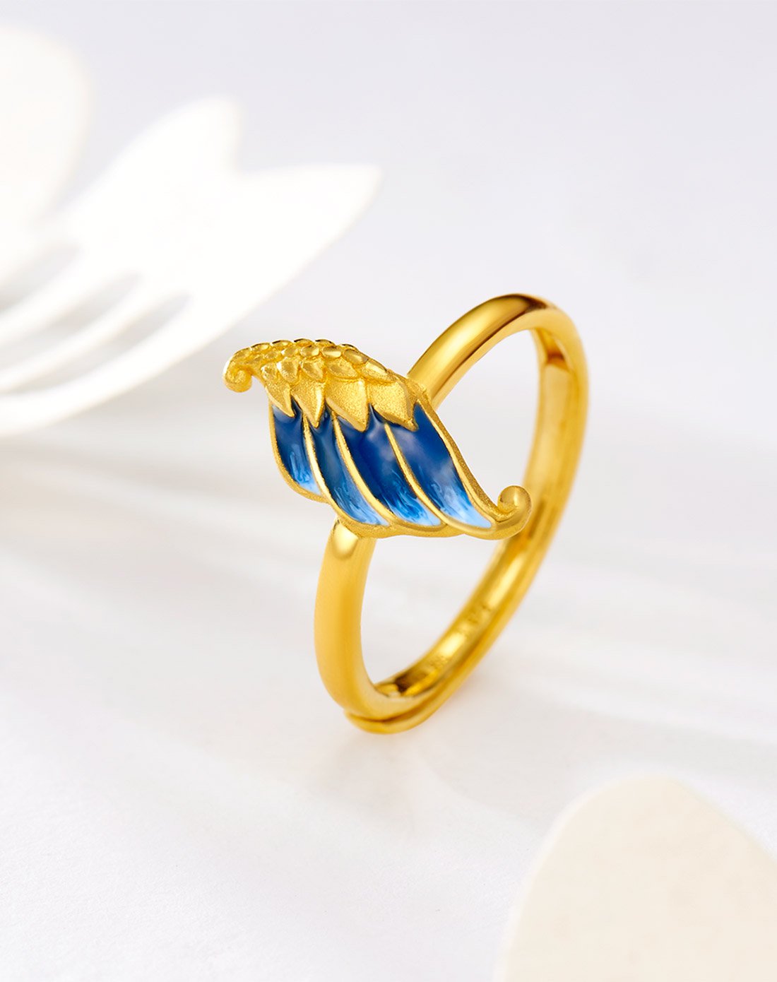 曼卡龙足金戒指守护(定价)