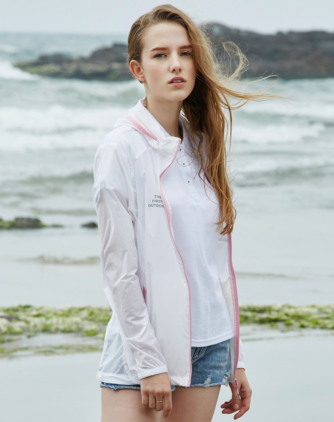 tfo 丝绸质感 轻薄防泼水 美国市场同步款 女款微弹防晒皮肤衣服