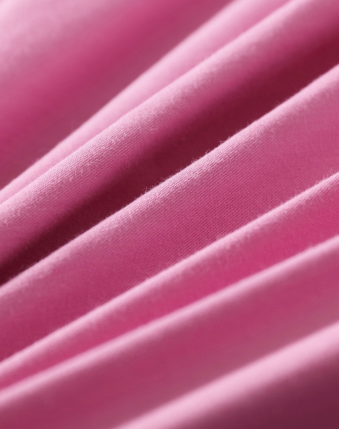 全棉活性纯色四件套-豆沙色