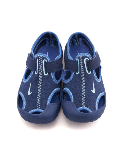 耐克nike 透气 男子中童深蓝色运动凉鞋 运动休闲系列
