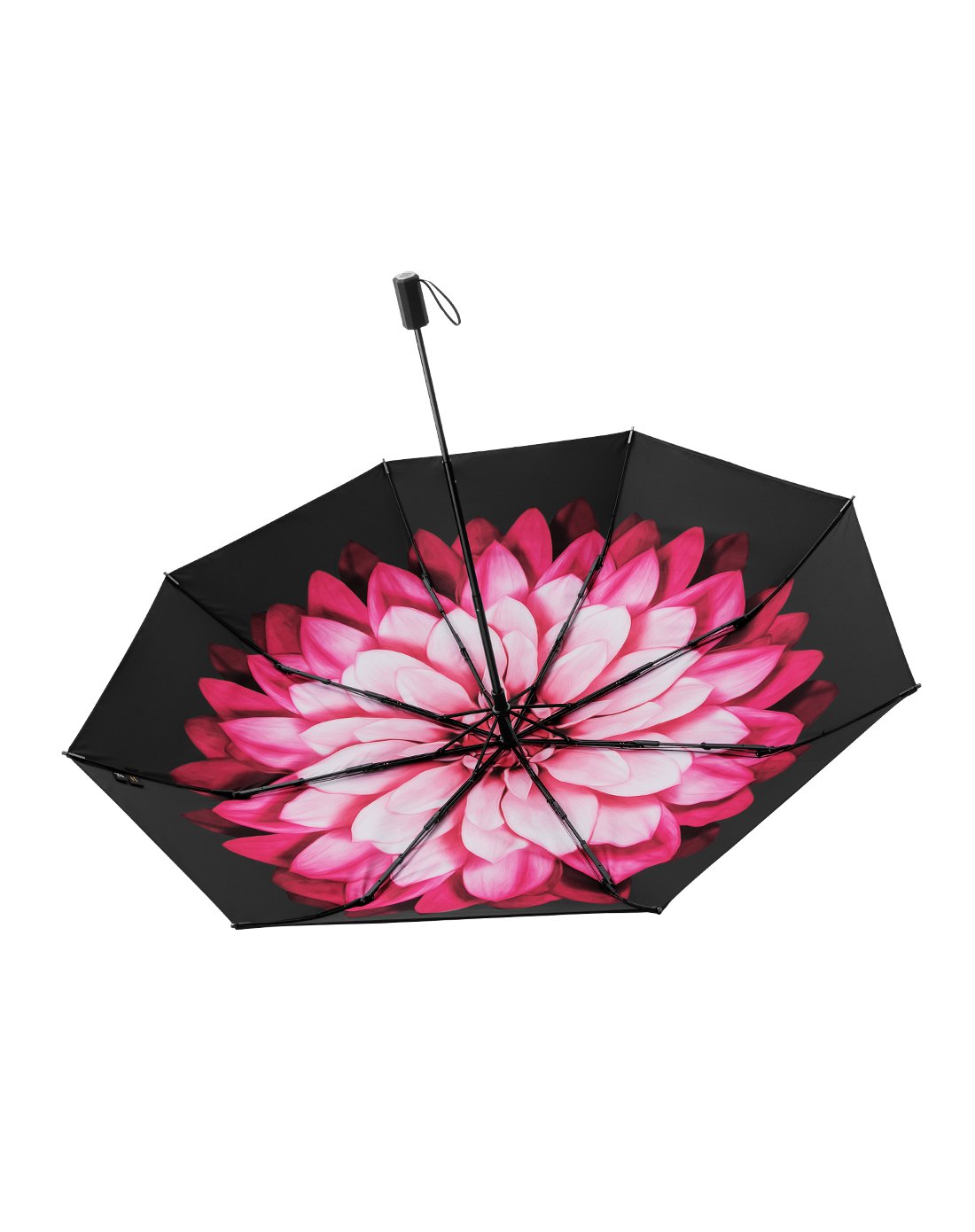 bananaunder蕉下双层小黑伞防晒伞黑胶伞三折小黑伞太阳伞遮阳伞