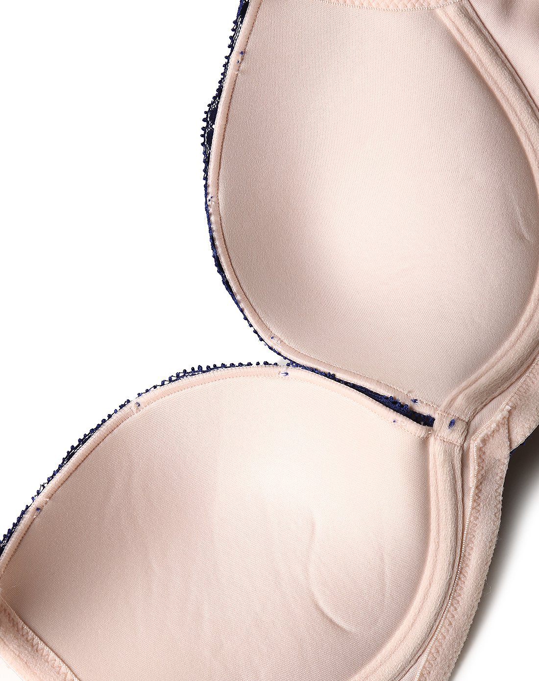 elle-内衣时尚百搭3/4厚杯文胸1wd420827_唯品会