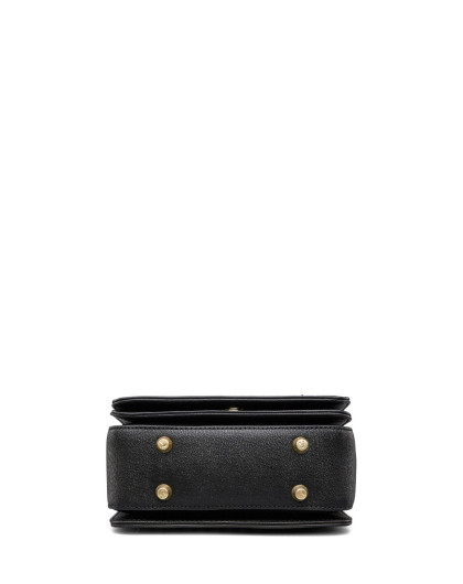 意尔康韩版卡通动漫女士单肩包黑色(小)