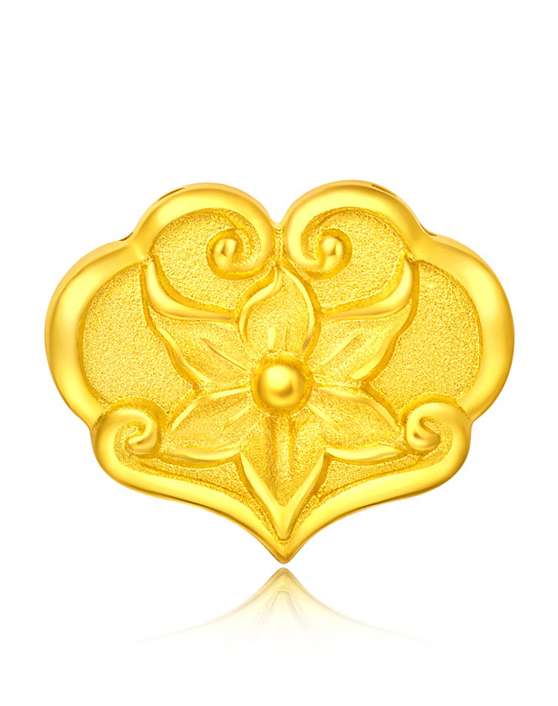 周大福 婚庆九宝 如意 万事如意 黄金转运珠/吊坠