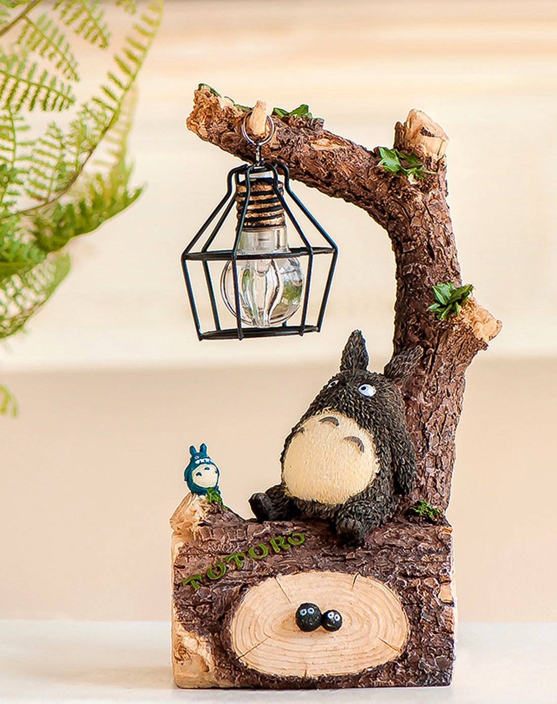 简约现代客厅装饰家居环保树脂龙猫摆件