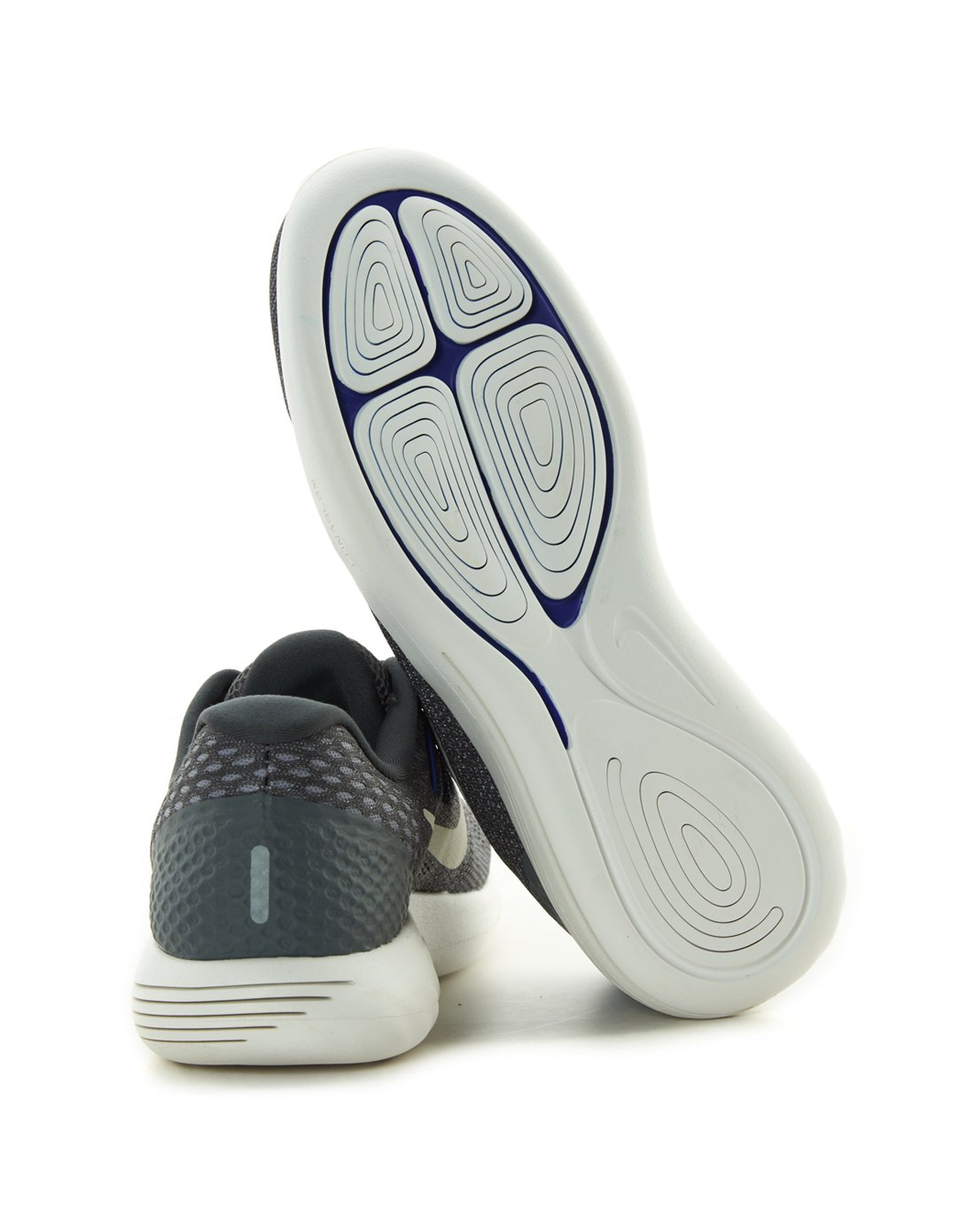 耐克nike lunar 男款深灰色跑步鞋 跑步系列