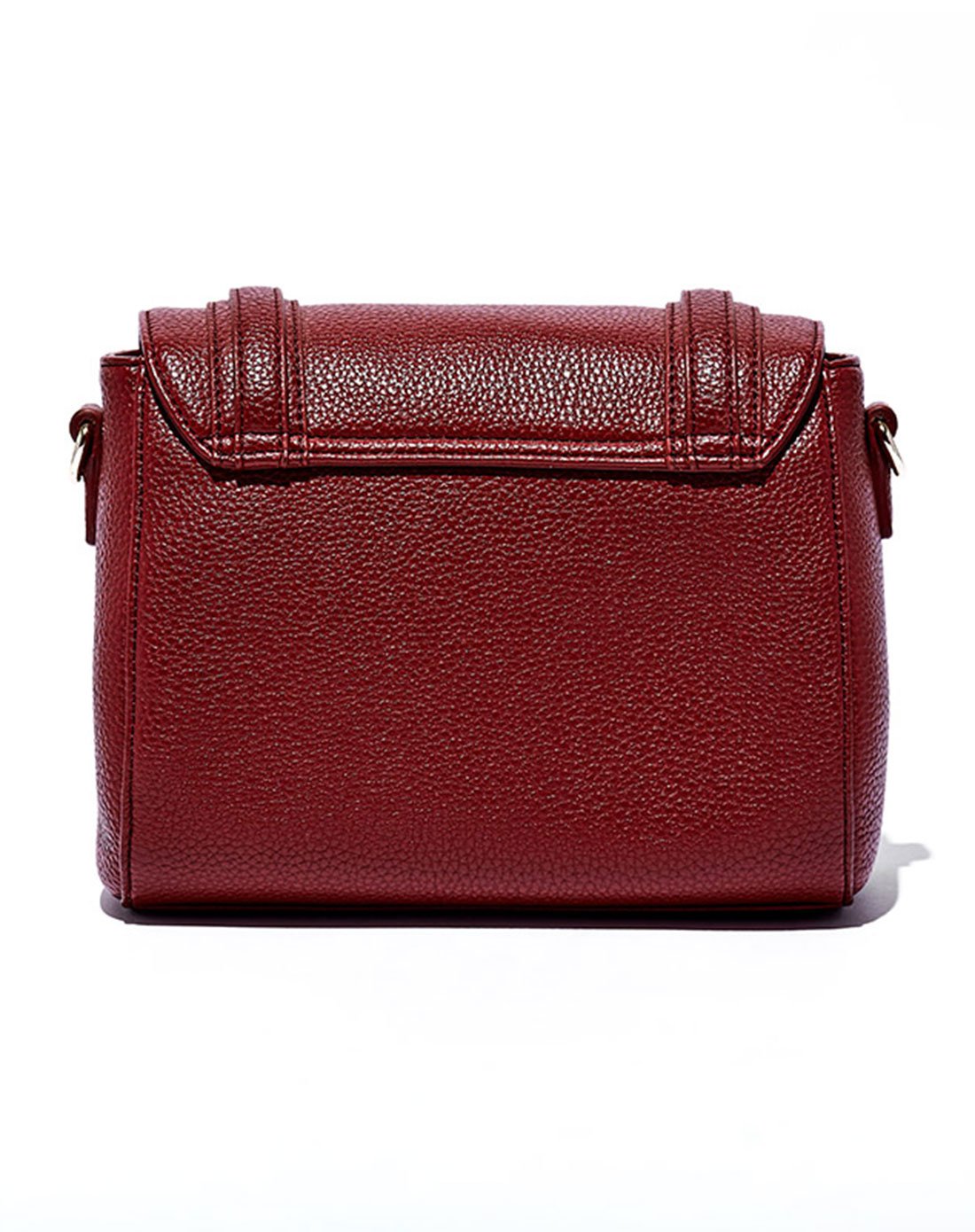 su 玛丝菲尔素品牌女装秋季新款时尚钉珠挎包红色