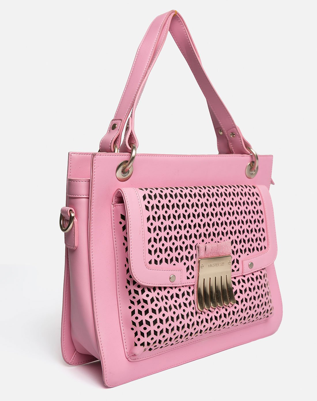 su 玛丝菲尔素品牌女装春季新款甜美学院挎包桃红