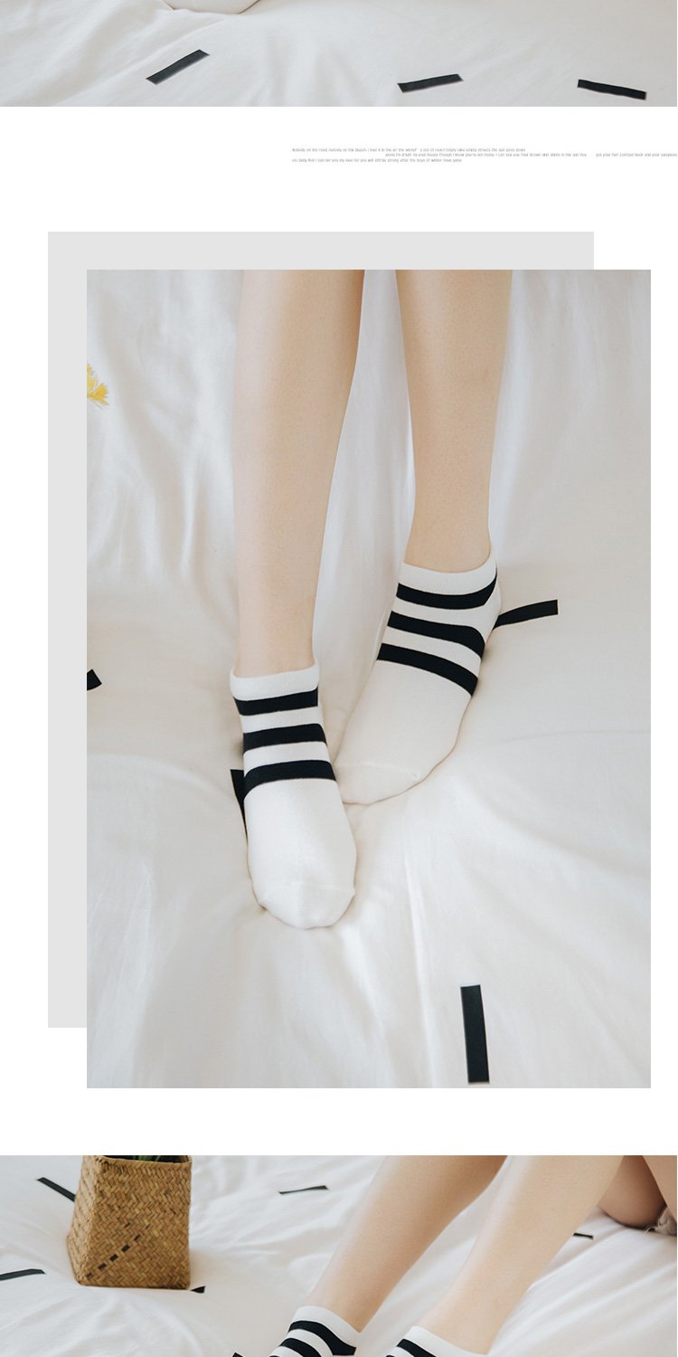 杉杉firs男女内衣特卖旗舰店女士舒适时尚透气吸汗女袜五双装72093024