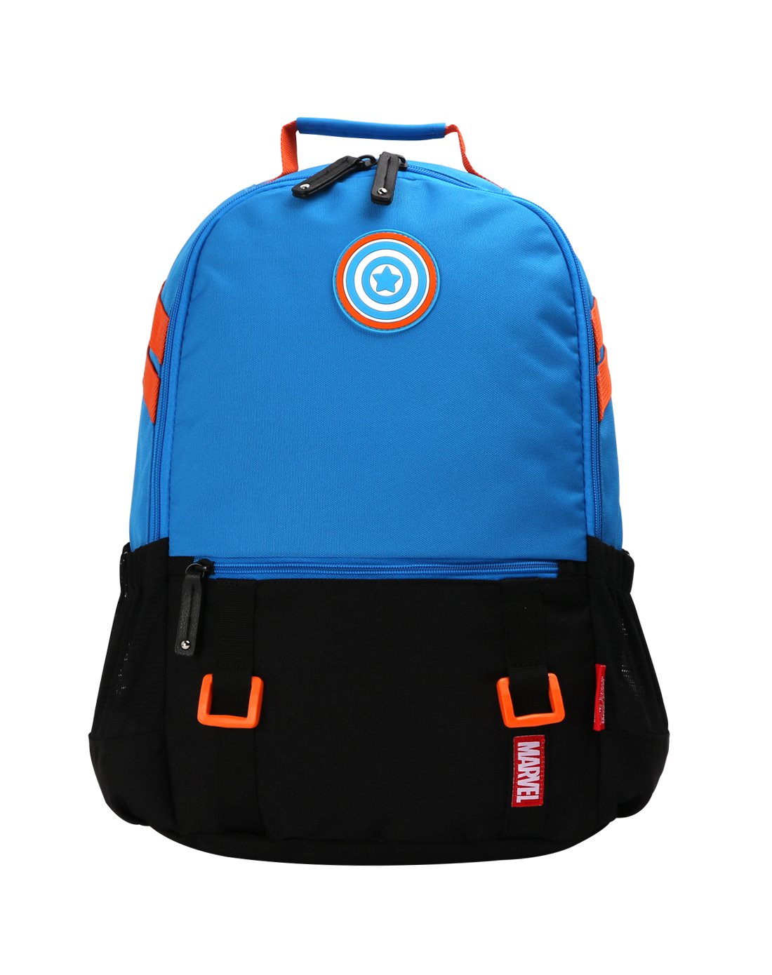 2-5年级男童漫威美国队长logo男孩书包