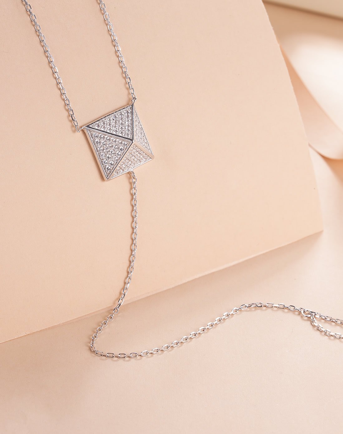 奇美拉chimera饰品专场 奇美拉 饰品 幸福几何 s925银项链长吊坠锁骨