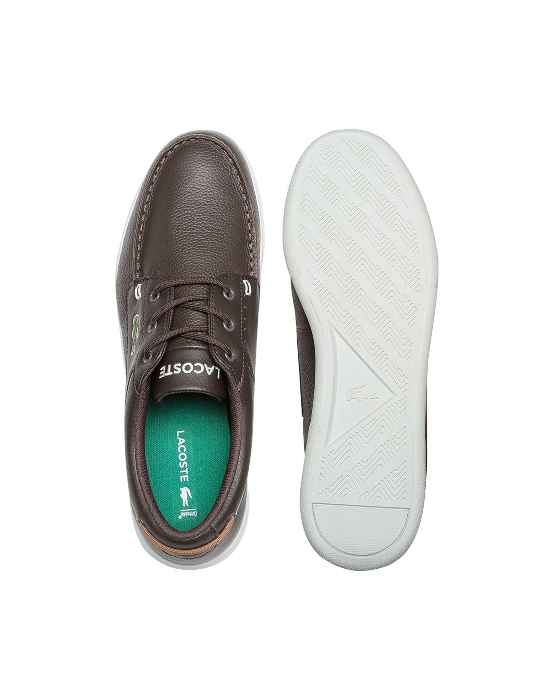 lacoste男女鞋低帮系带牛皮革男款休闲鞋深棕32spm00981w9_唯品会