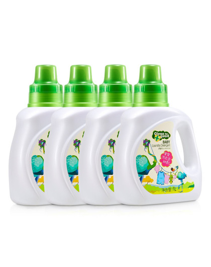 子初婴儿植物成分 草本去污洗衣液1l*4
