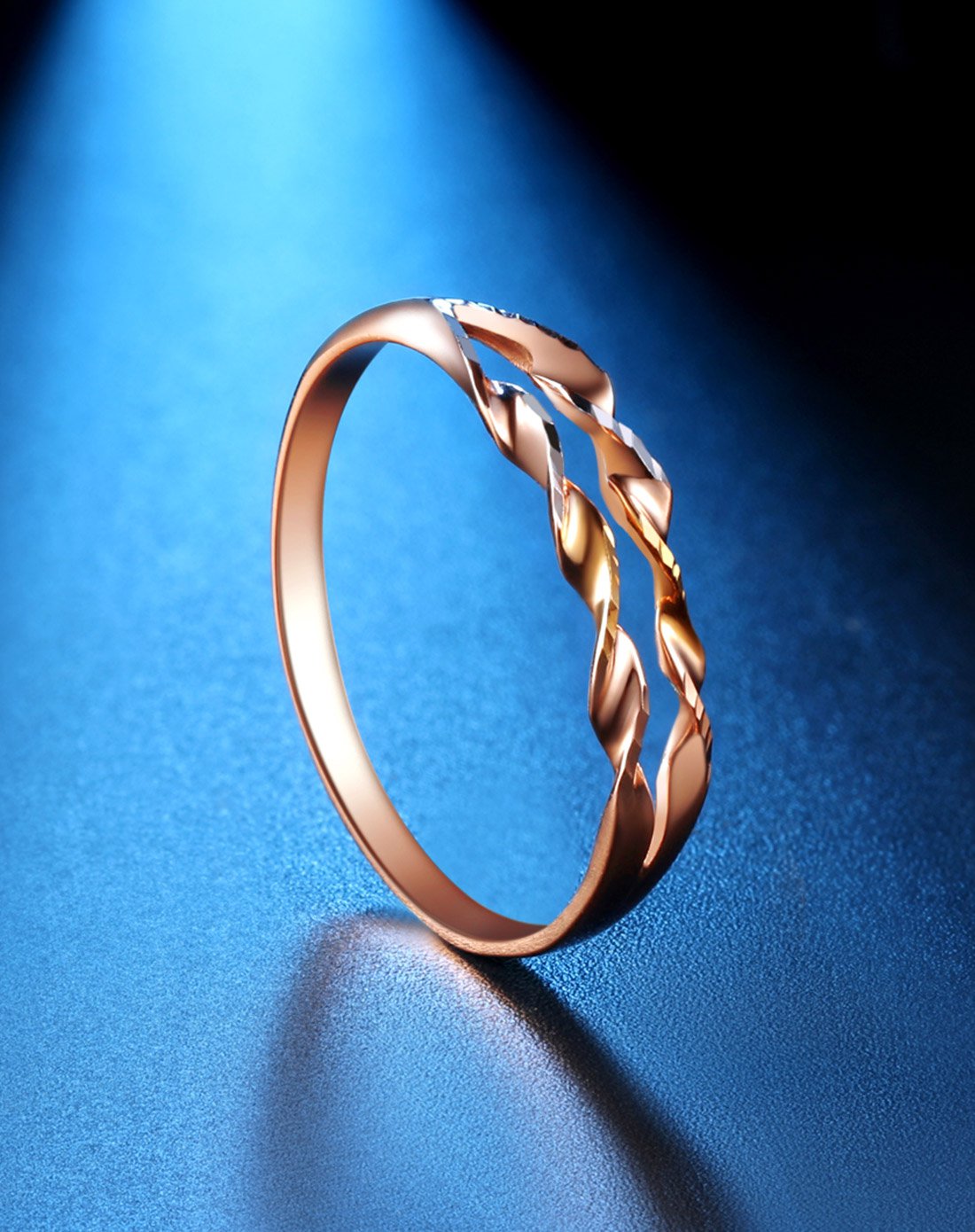 黛慕妮 18k彩金戒指