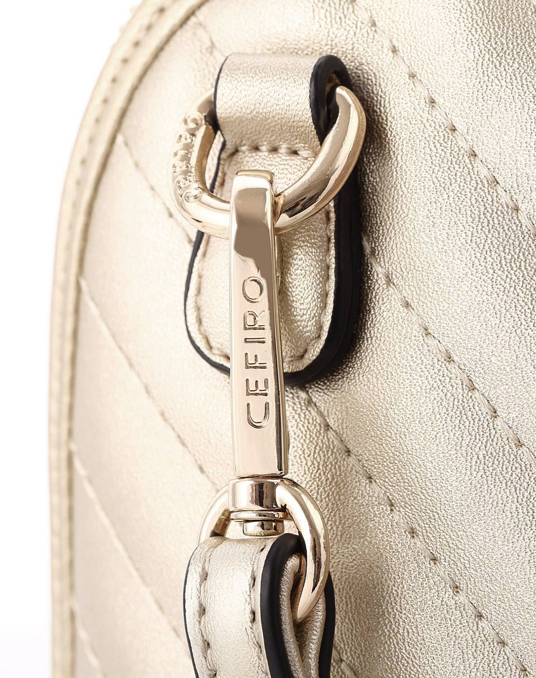 亏本清仓-塞飞洛cefiro男 塞飞洛pu车缝线贝壳形时尚休闲纯色小女式斜