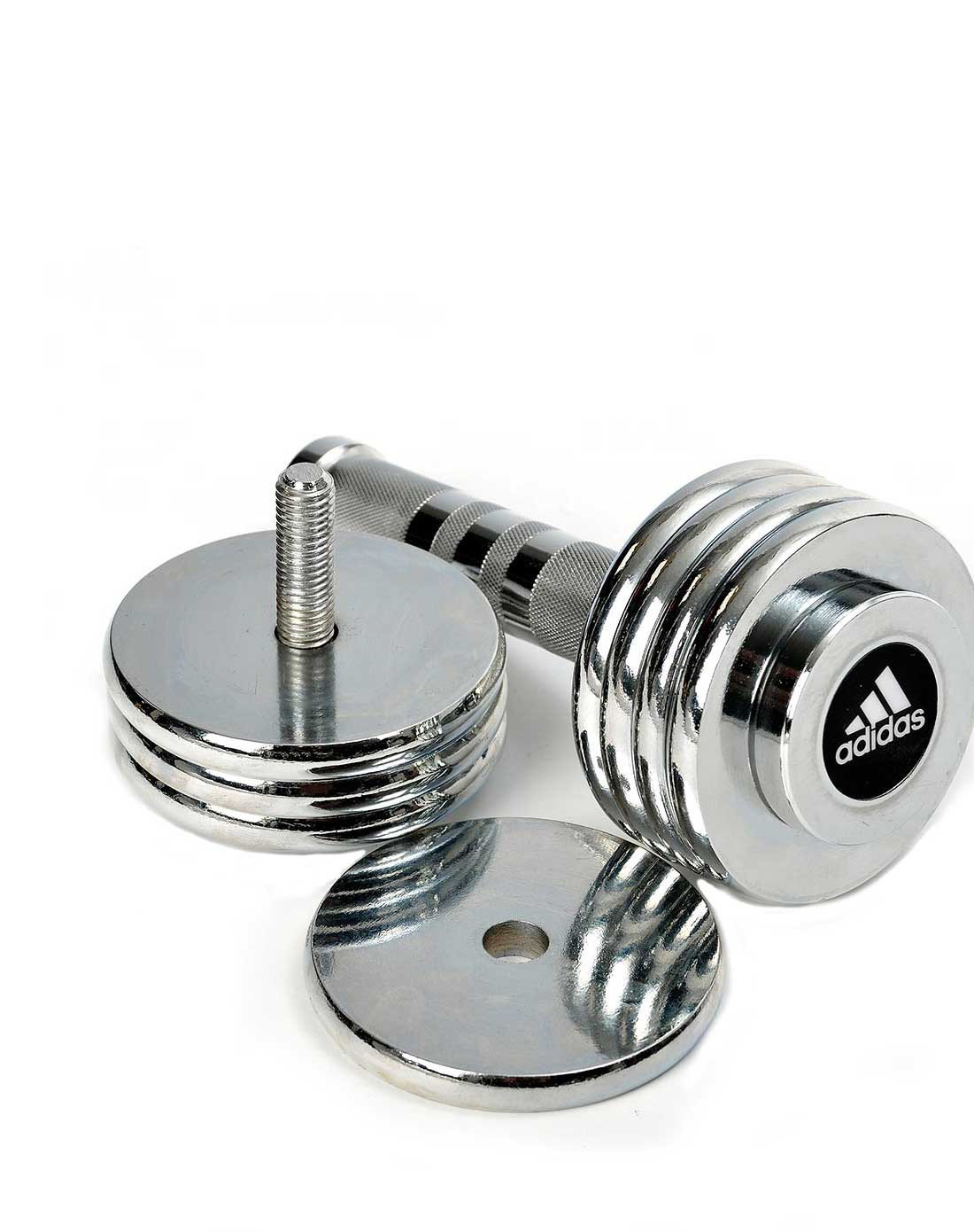 健身哑铃 可拆卸 5公斤高光哑铃单只装 阿迪达斯adidas