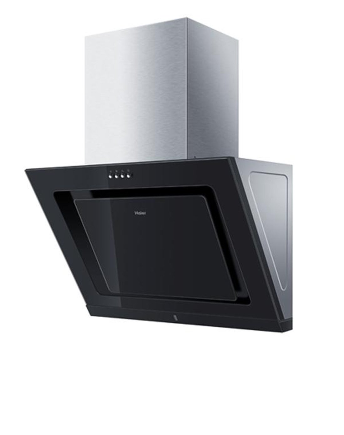 海尔抽油烟机cxw-200-c133时尚黑金玻璃侧吸式