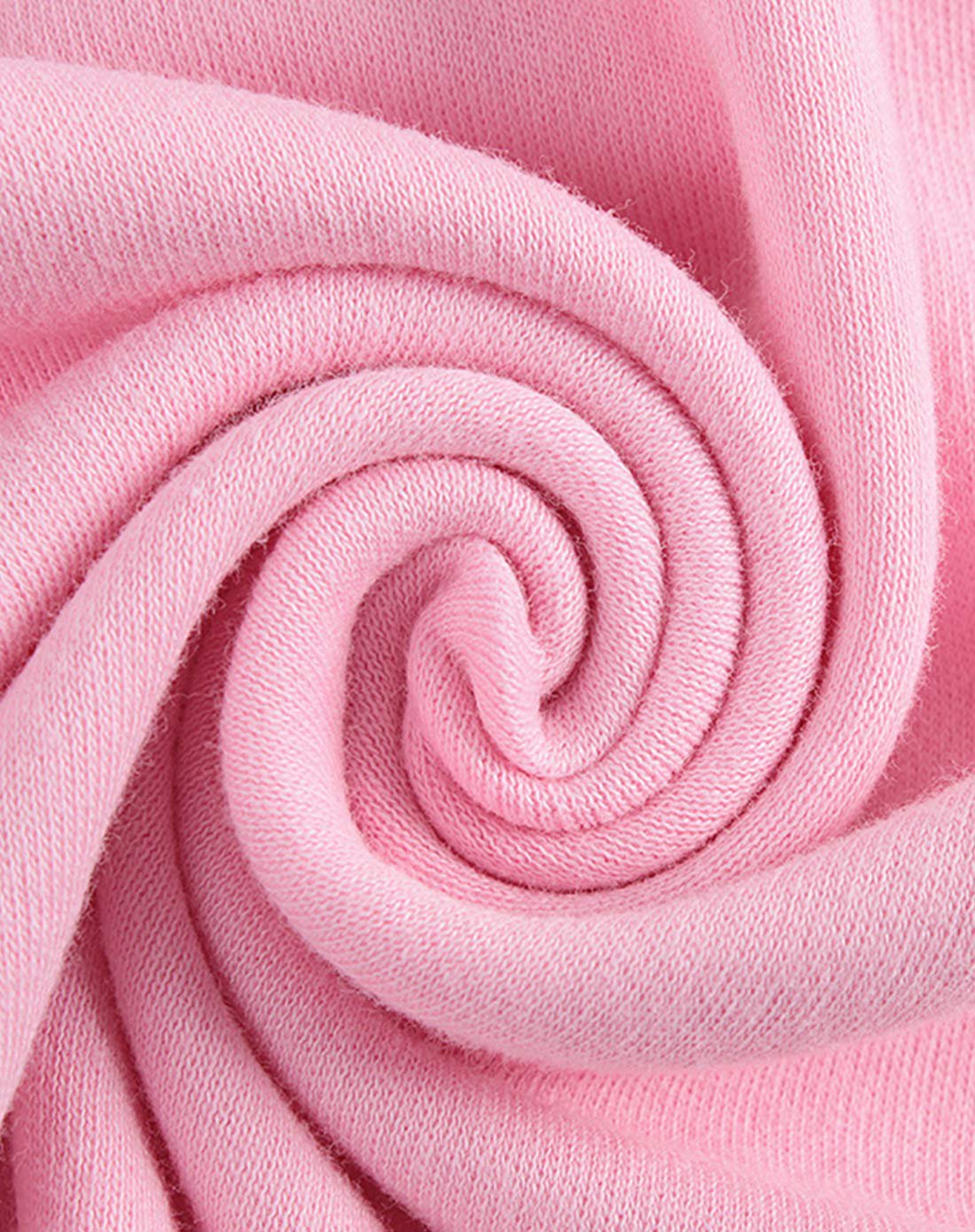 女童舒肤软棉半高领长袖内衣套