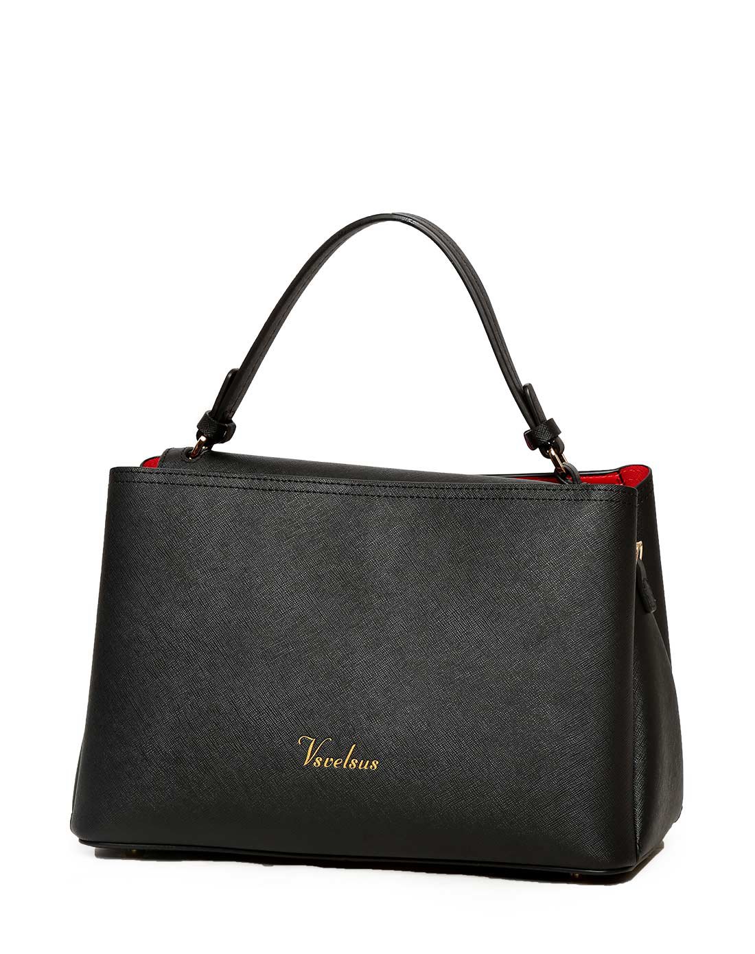 威尔萨斯简约实用牛皮手提包通勤包两用包牛皮女包单肩包