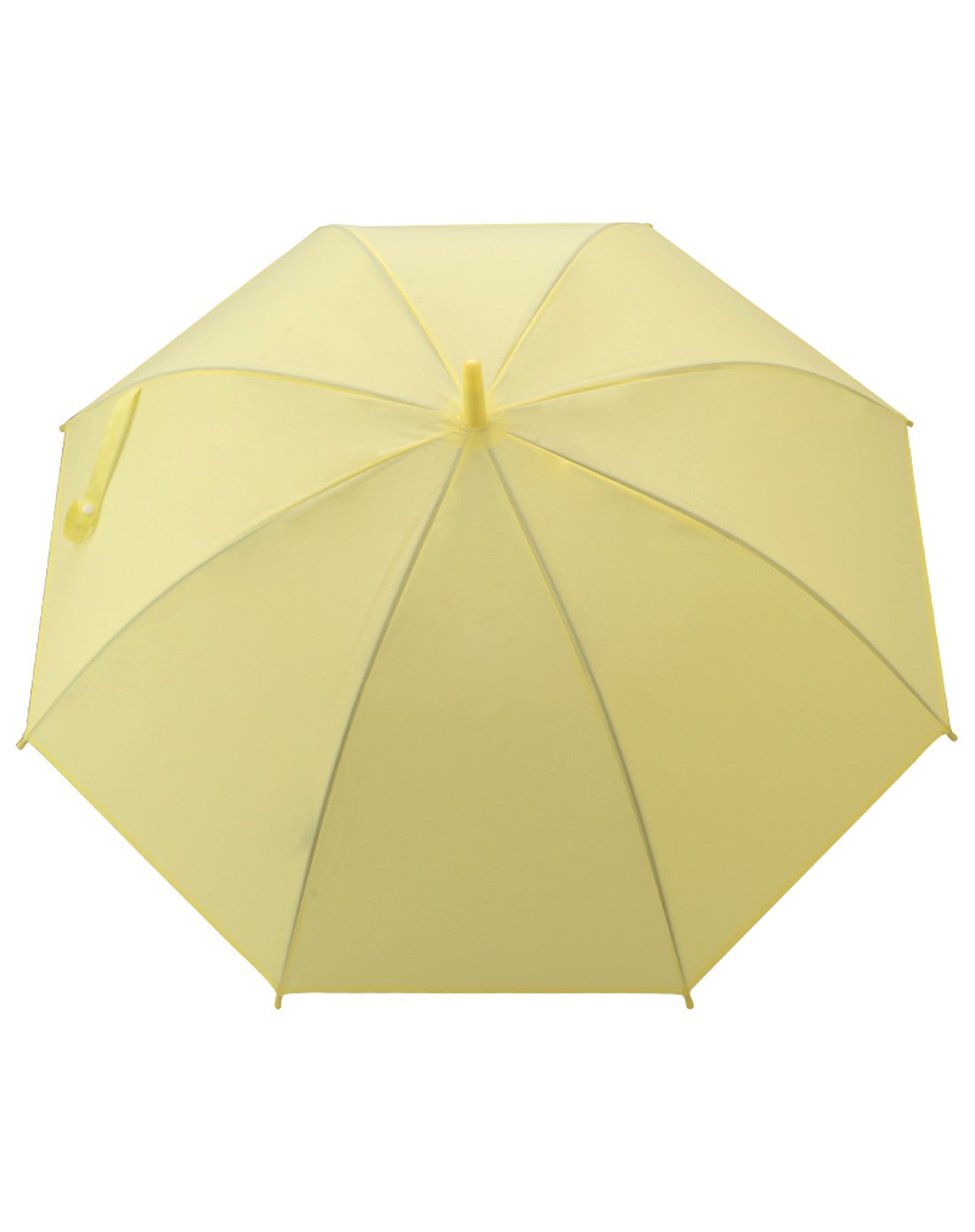 百草园多可家品纯色清新雨伞 遮阳伞 黄